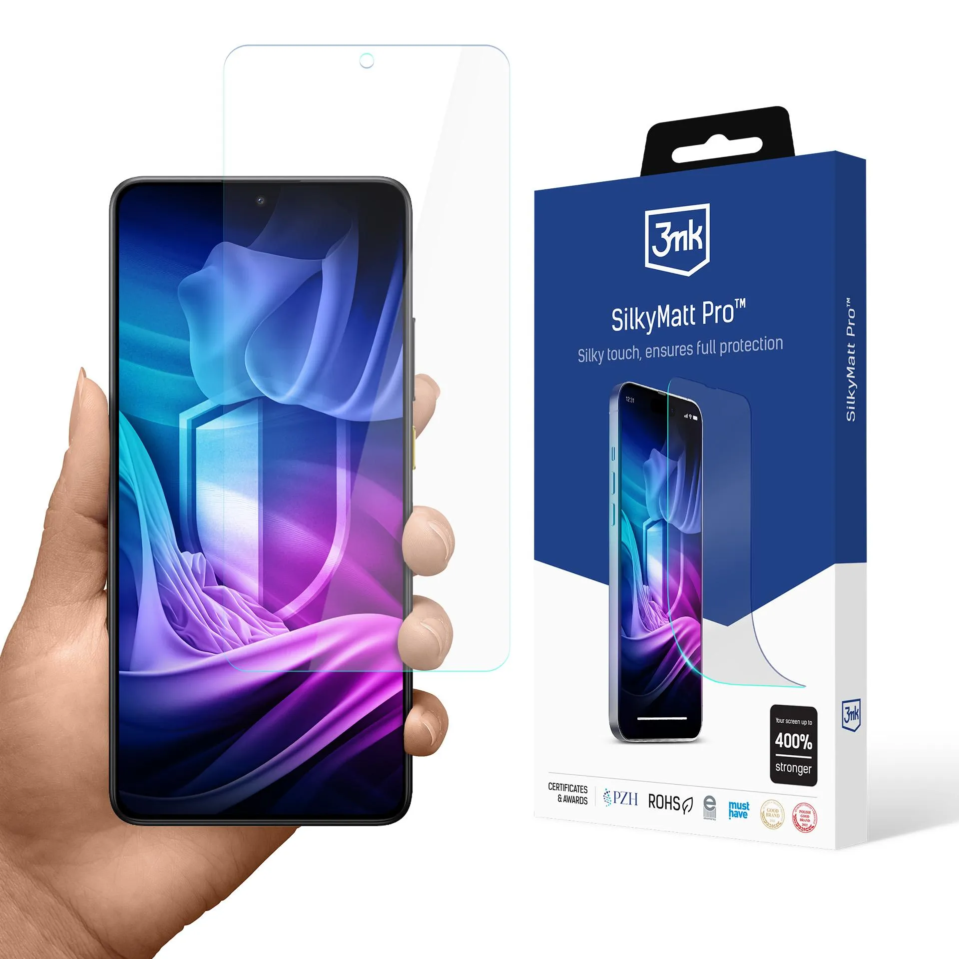 Matná fólie na POCO X7 Pro - 3mk SilkyMatt Pro