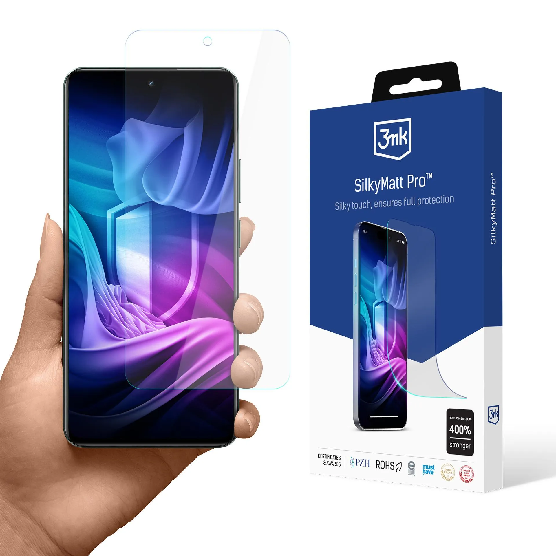 Matná fólie na Realme 12 4G - 3mk SilkyMatt Pro