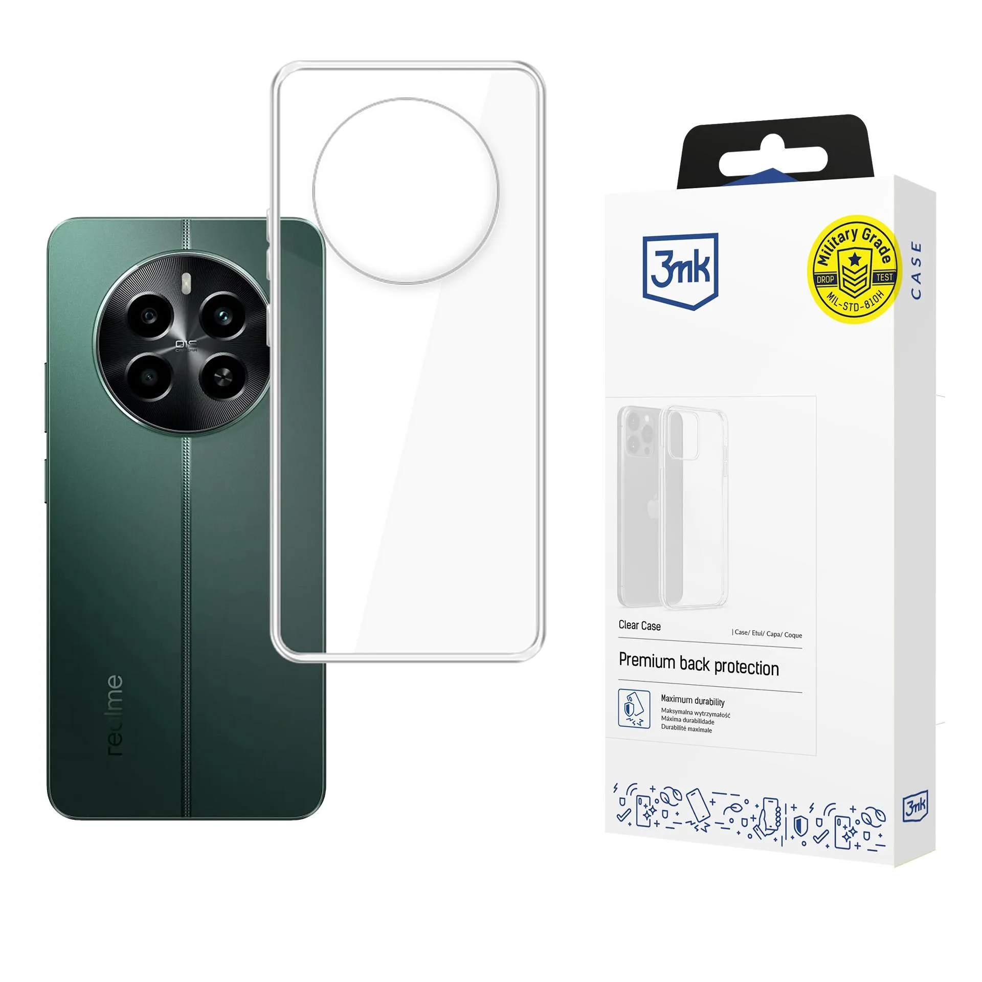 Pouzdro na Realme 13 4G - 3mk Clear Case