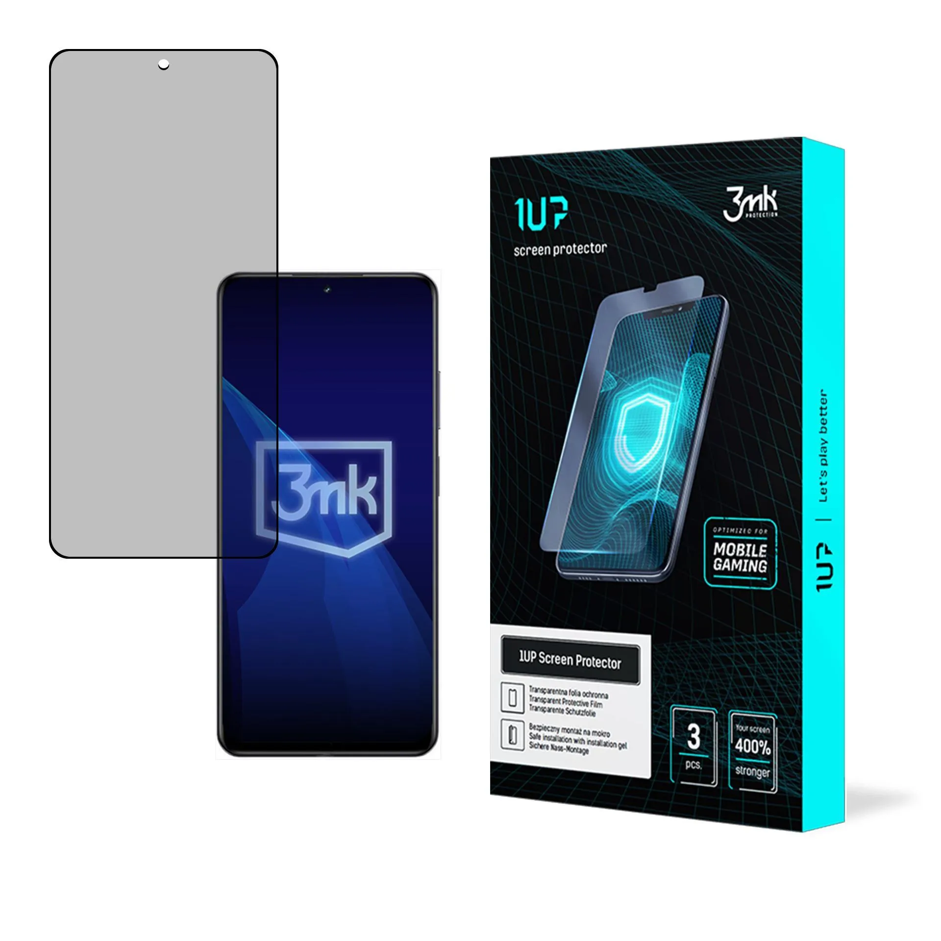 Ochranná fólie na Realme 13 5G - 3mk 1UP ochránce obrazovky (3 kusy)