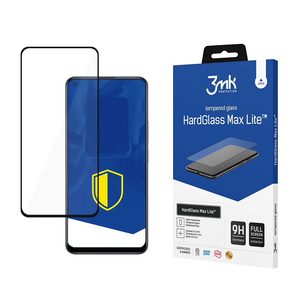 Tvrzené sklo na Realme 8 5G - 3mk HardGlass Max Lite