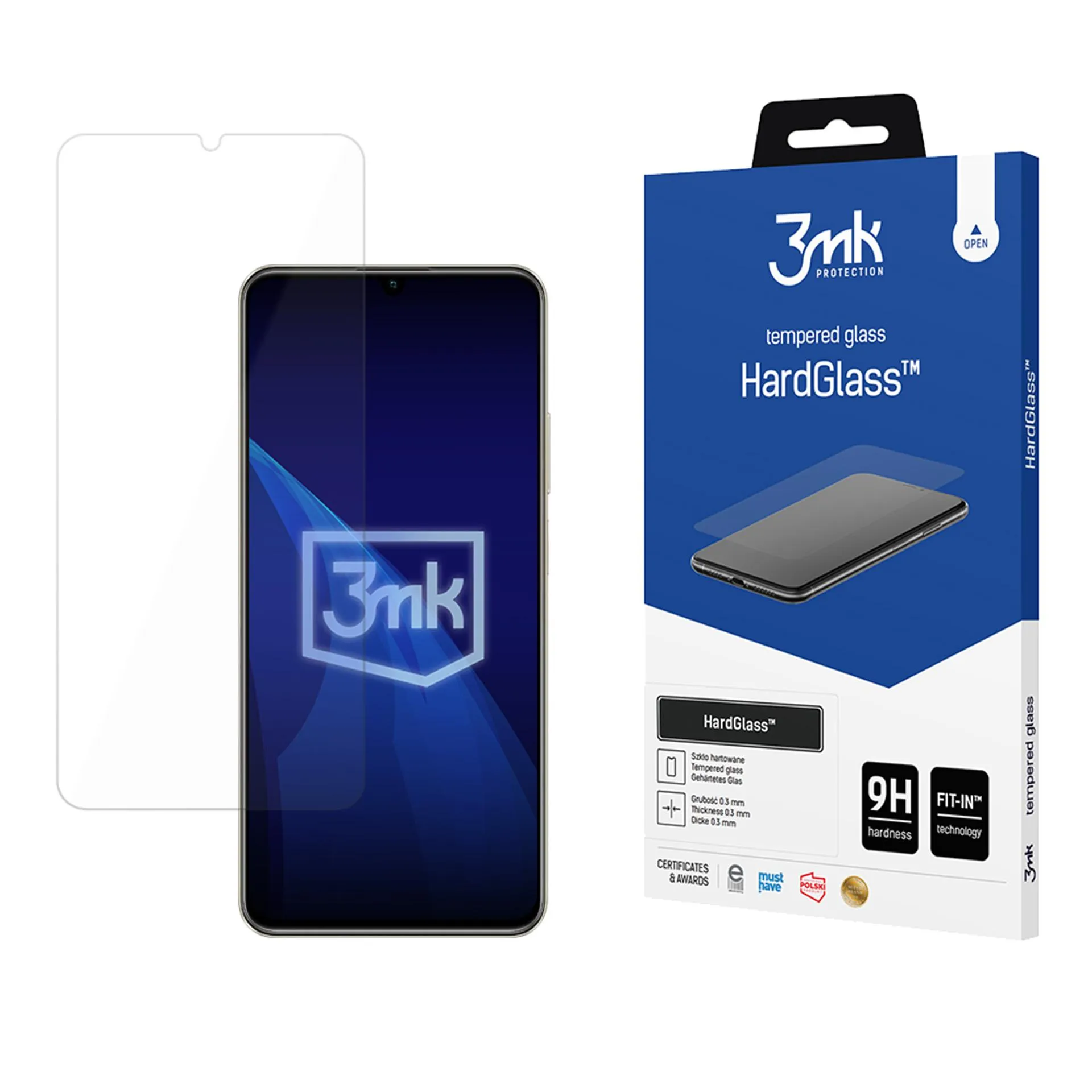 Tvrzené sklo pro Realme C61 - 3mk HardGlass