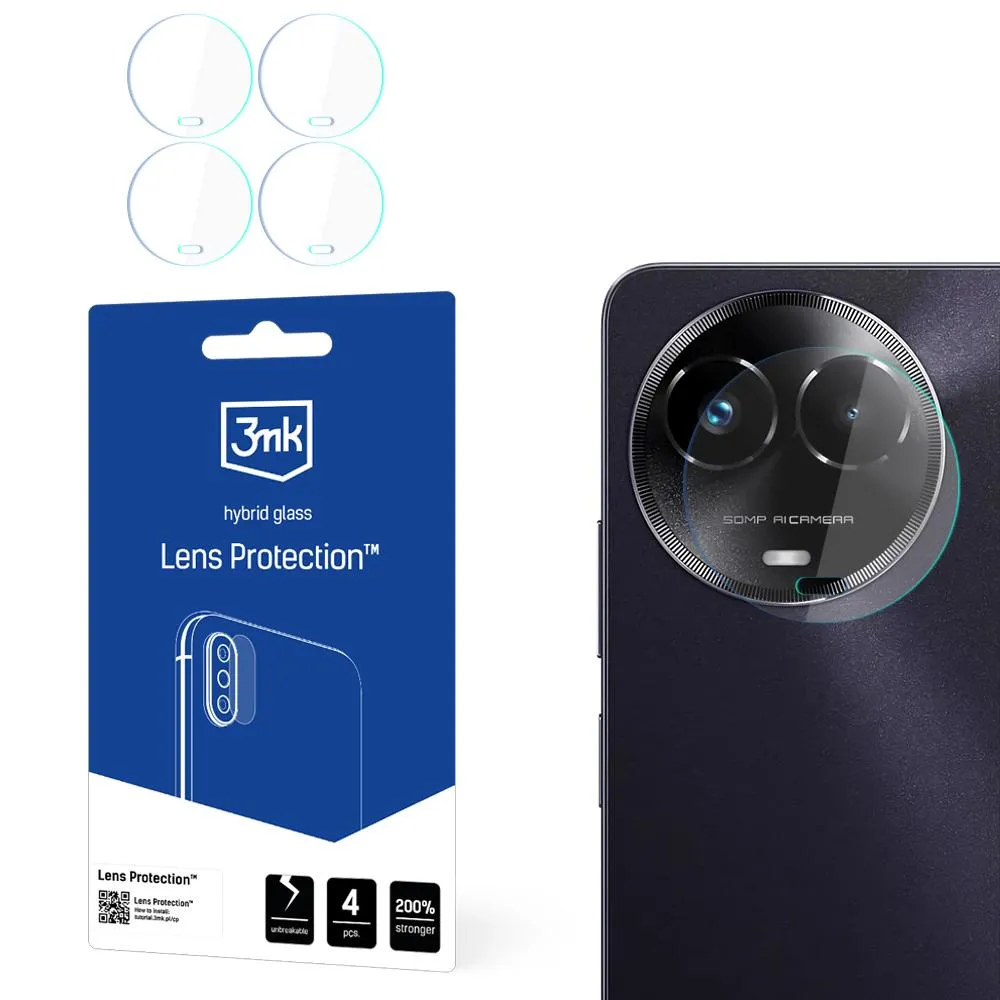 Sklo na objektiv fotoaparátu pro Realme C67 5G - 3mk Lens Protection