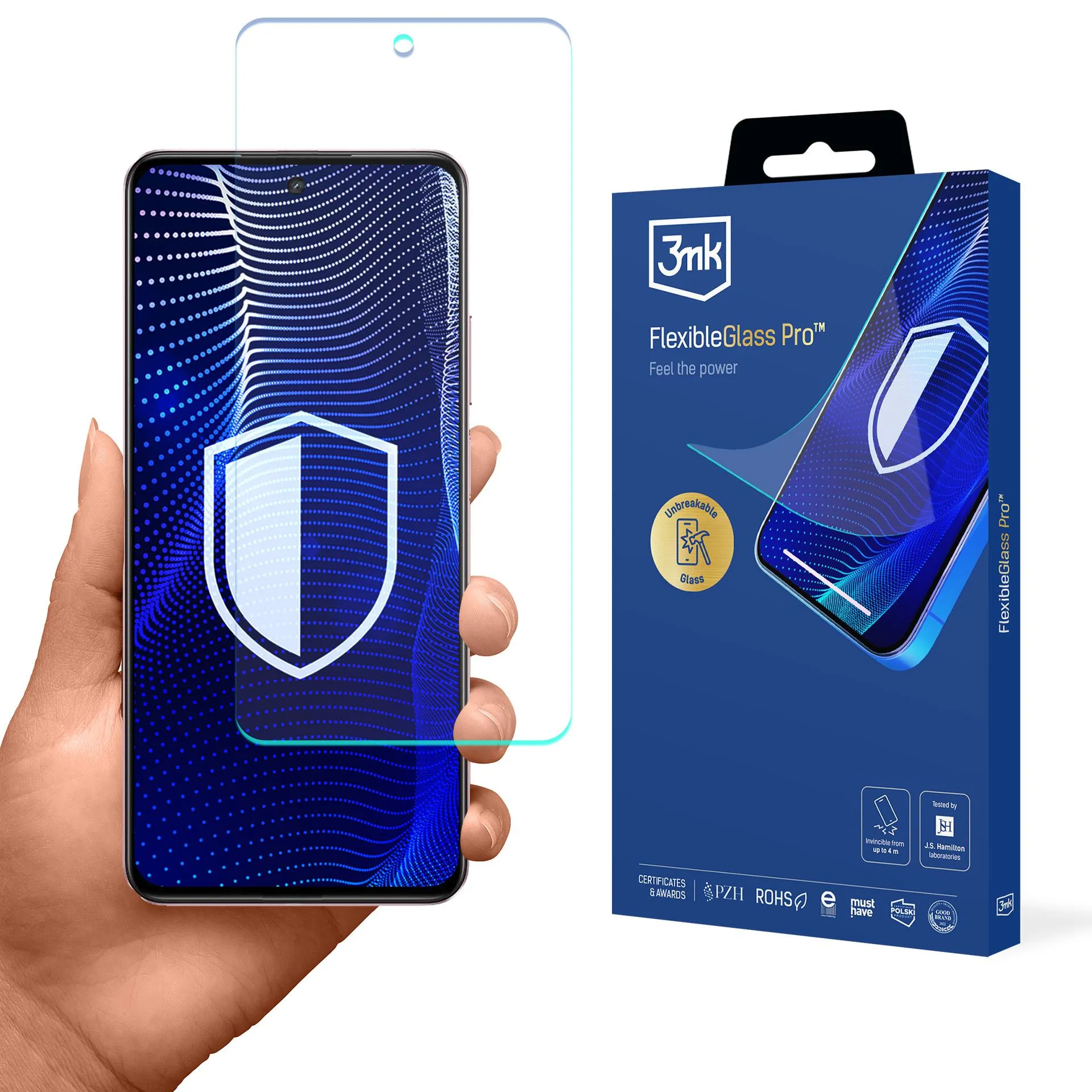 Nerozbitné sklo na Realme C75x - 3mk FlexibleGlass Pro
