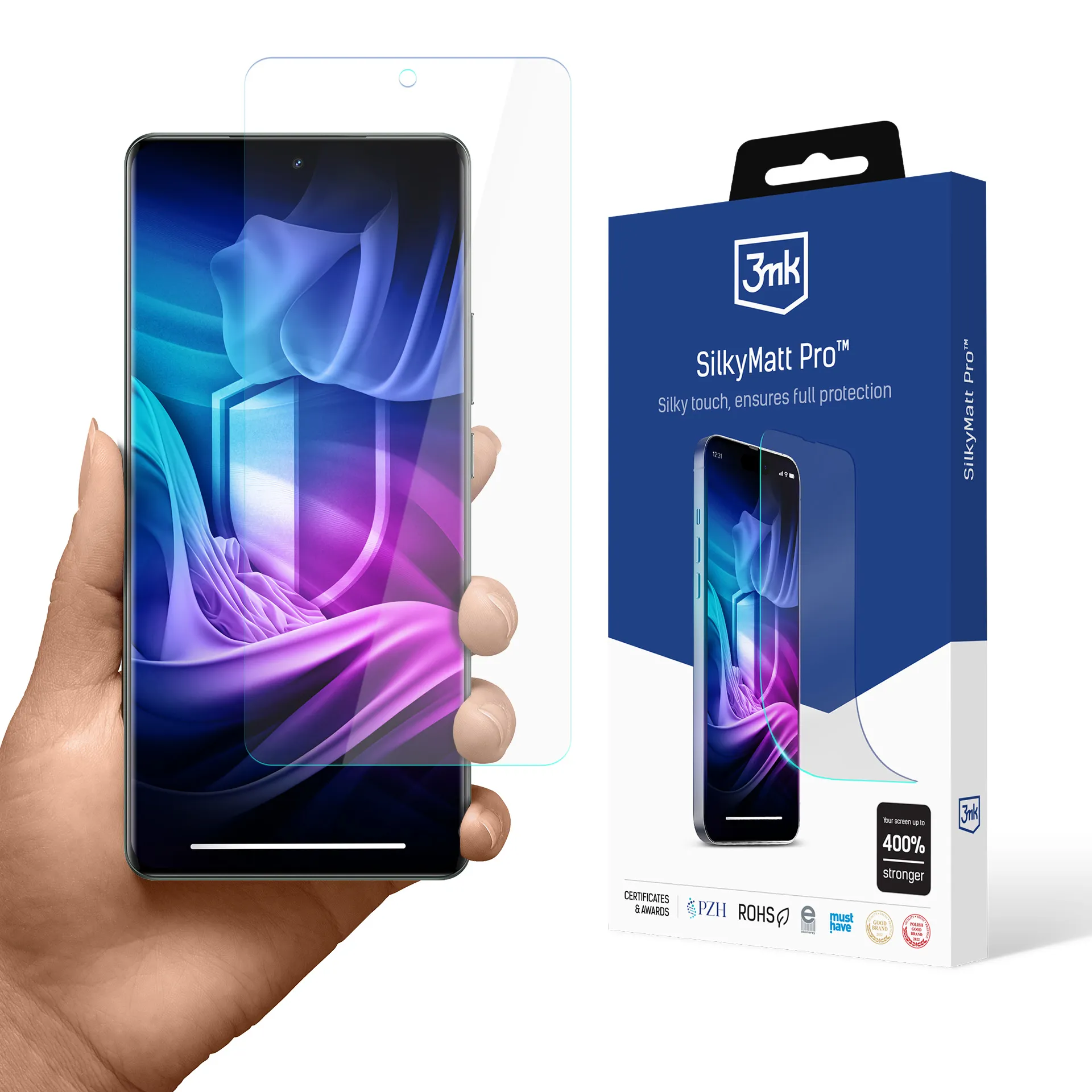 Matná fólie na Realme GT 6 - 3mk SilkyMatt Pro
