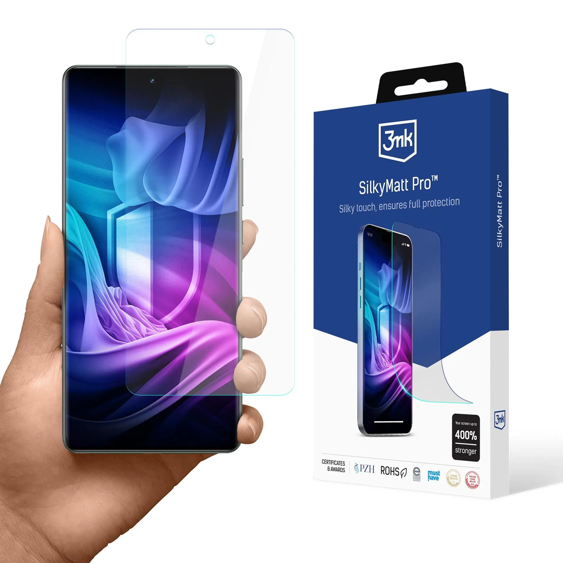 Matná fólie na Realme GT 6T - 3mk SilkyMatt Pro