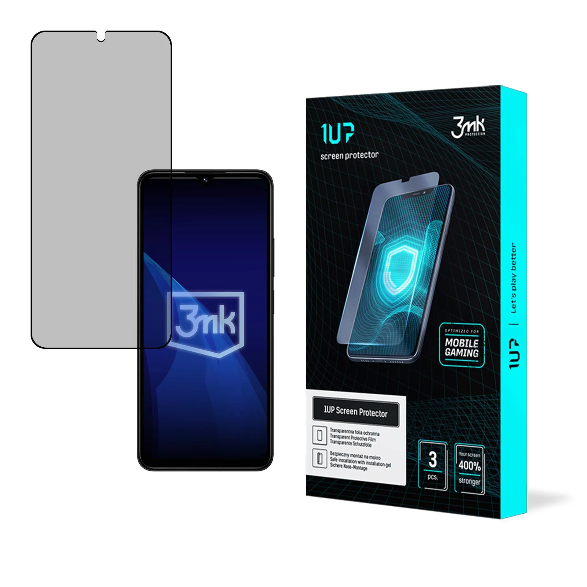 Ochranná fólie na Redmi 14C / POCO C75 / Redmi A4 5G - 3mk 1UP ochránce obrazovky (3 kusy)