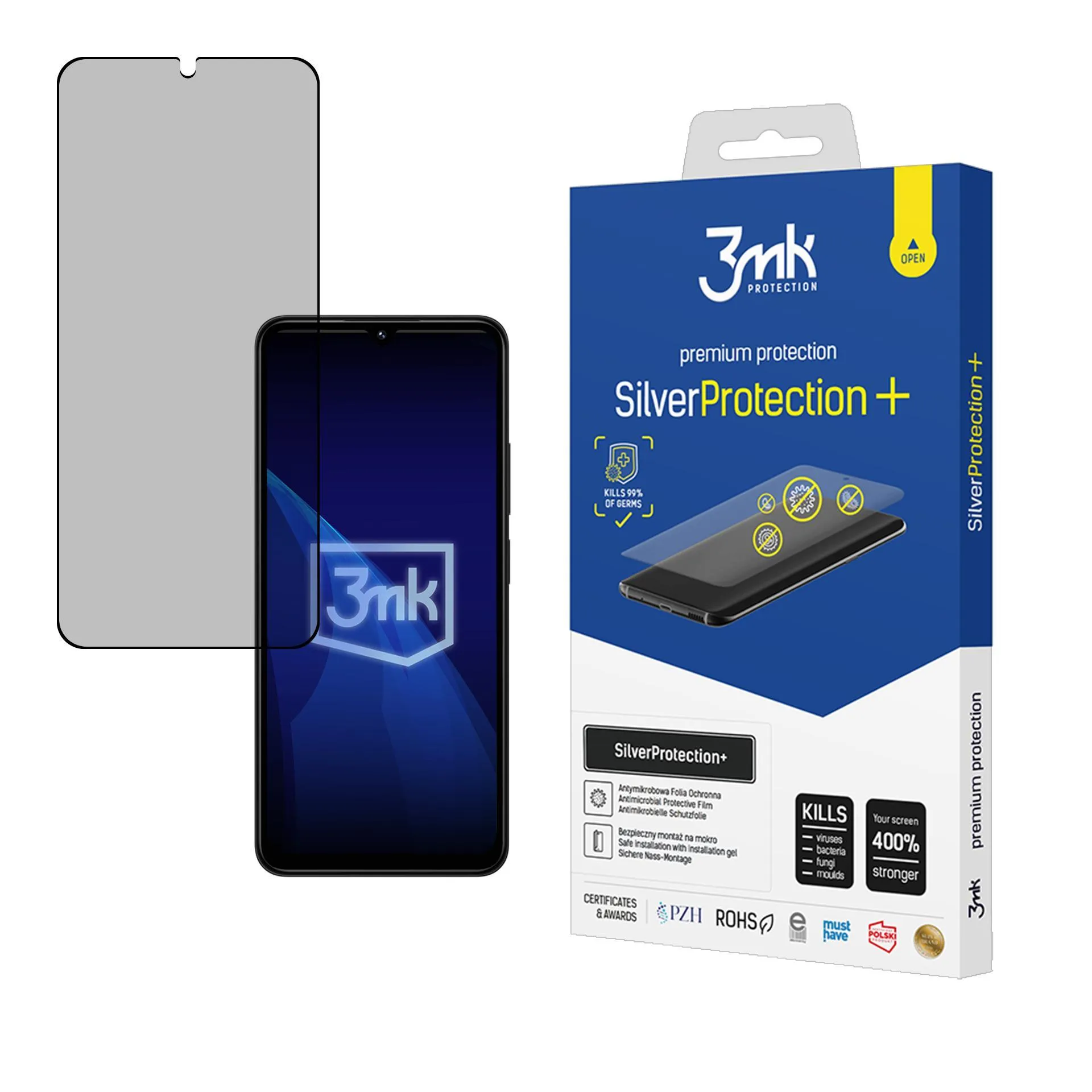 Antinárazová ochranná fólie na Redmi 14C / POCO C75 / Redmi A4 5G - 3mk SilverProtection+