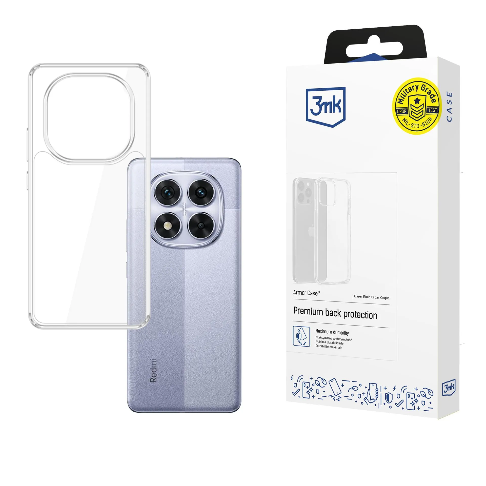 Pancéřové pouzdro na Redmi Note 14 Pro/Pro+ - 3mk Armor Case