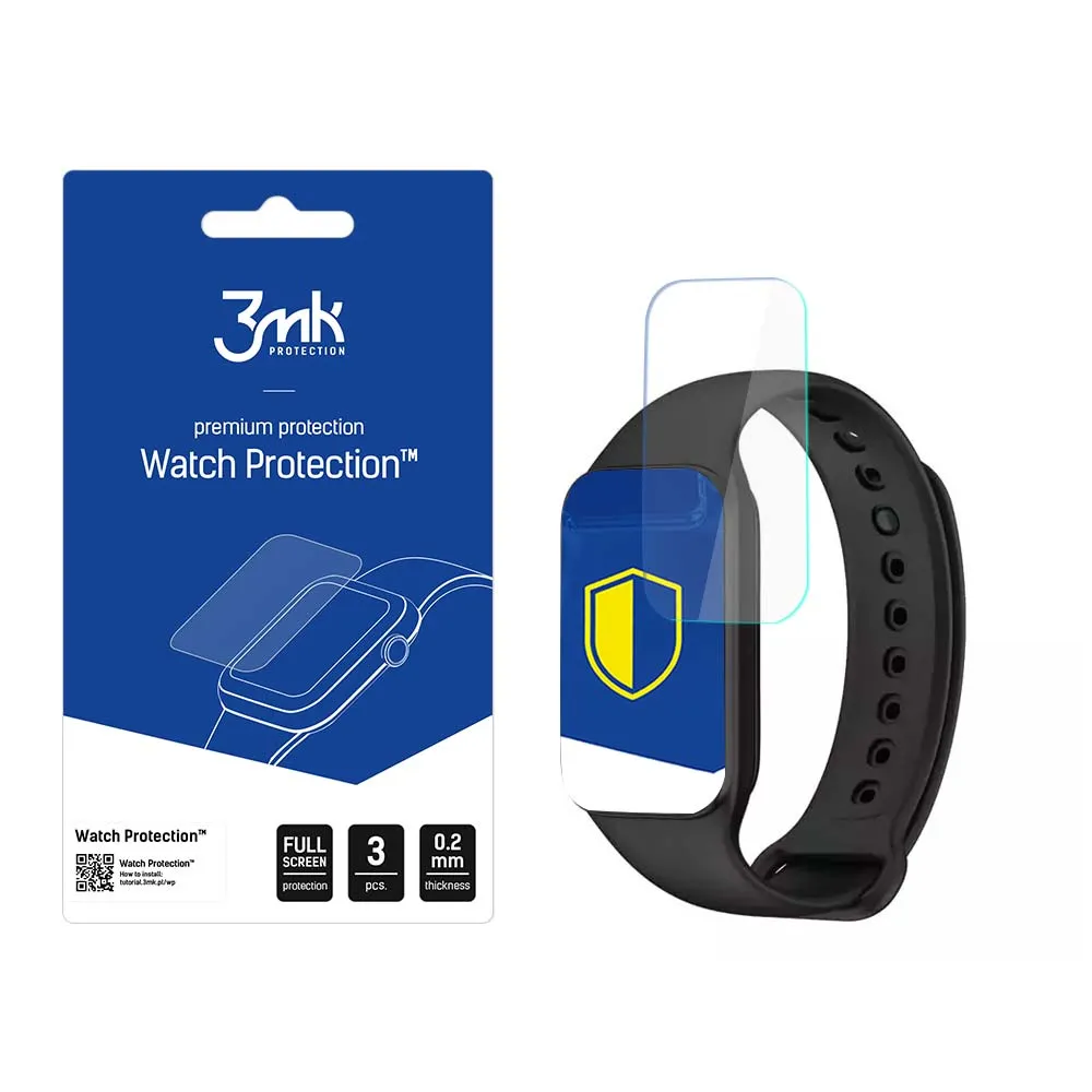 Ochranná fólie na displej chytrých hodinek Redmi Smart Band 2 - 3mk Watch Protection