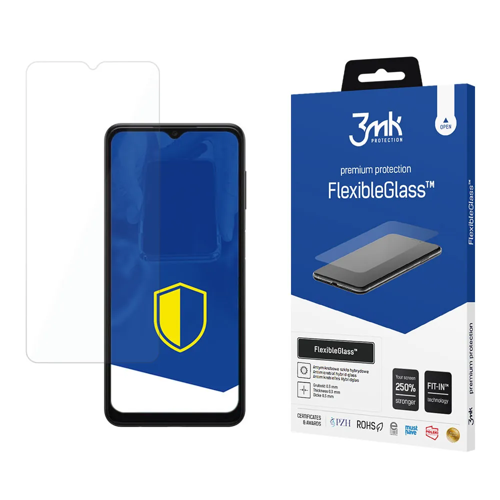 Nerozbitné hybridní sklo na Samsung Galaxy A13 5G - 3mk FlexibleGlass™