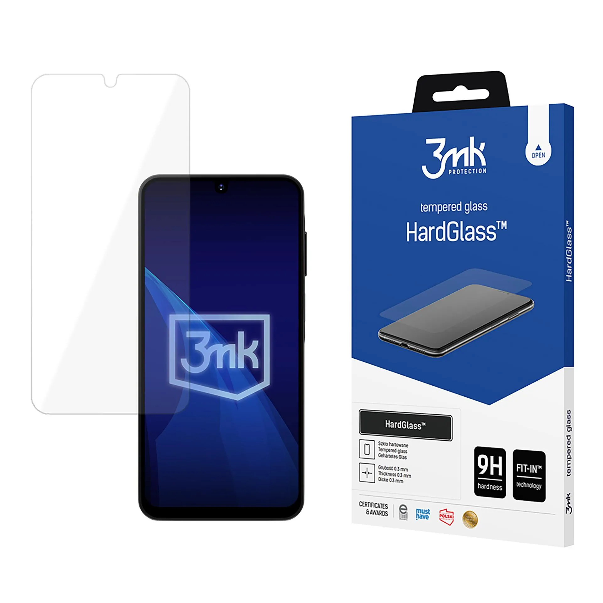 Tvrzené sklo pro Samsung Galaxy A16 4G / 5G - 3mk HardGlass