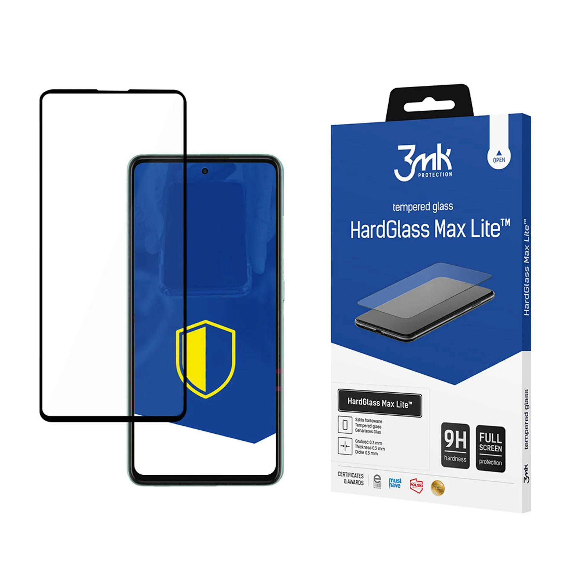 Tvrzené sklo na Samsung Galaxy A52 4G/5G A52s 5G - 3mk HardGlass Max Lite