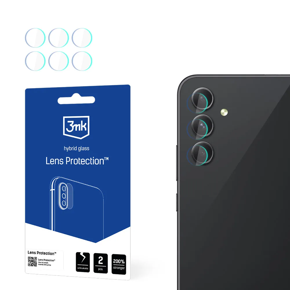 Sklo na objektiv fotoaparátu pro Samsung Galaxy A54 5G - 3mk Lens Protection