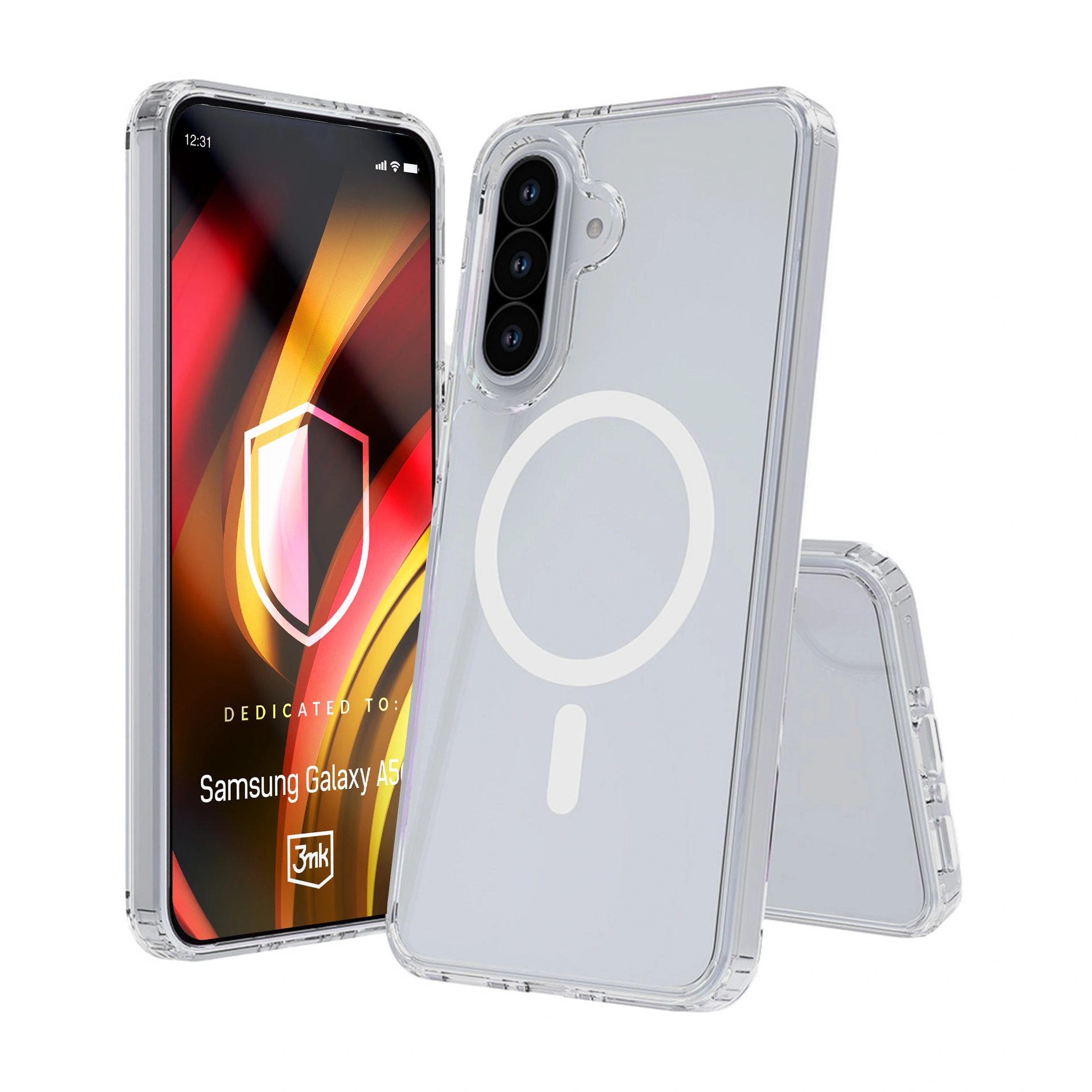 Pancéřové pouzdro na Samsung Galaxy A56 - 3mk HARDY® LiqForce MagCase™