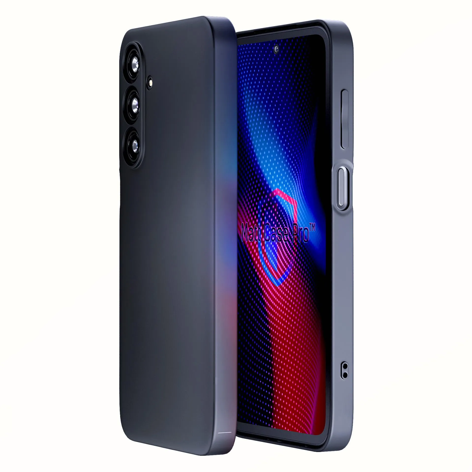 Pouzdro na Samsung Galaxy M35 5G - 3mk Matt Case Black