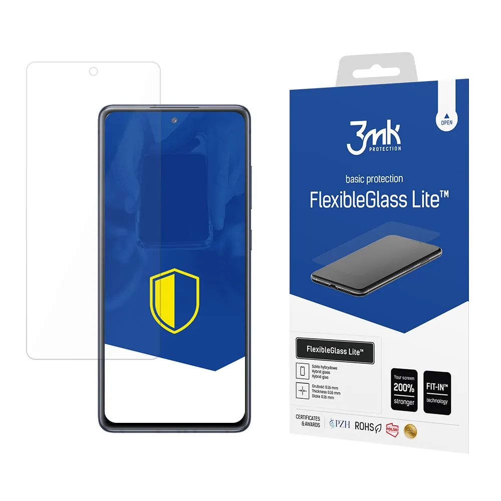 Nerozbitné hybridní sklo na Samsung Galaxy S20 FE 5G - 3mk FlexibleGlass Lite