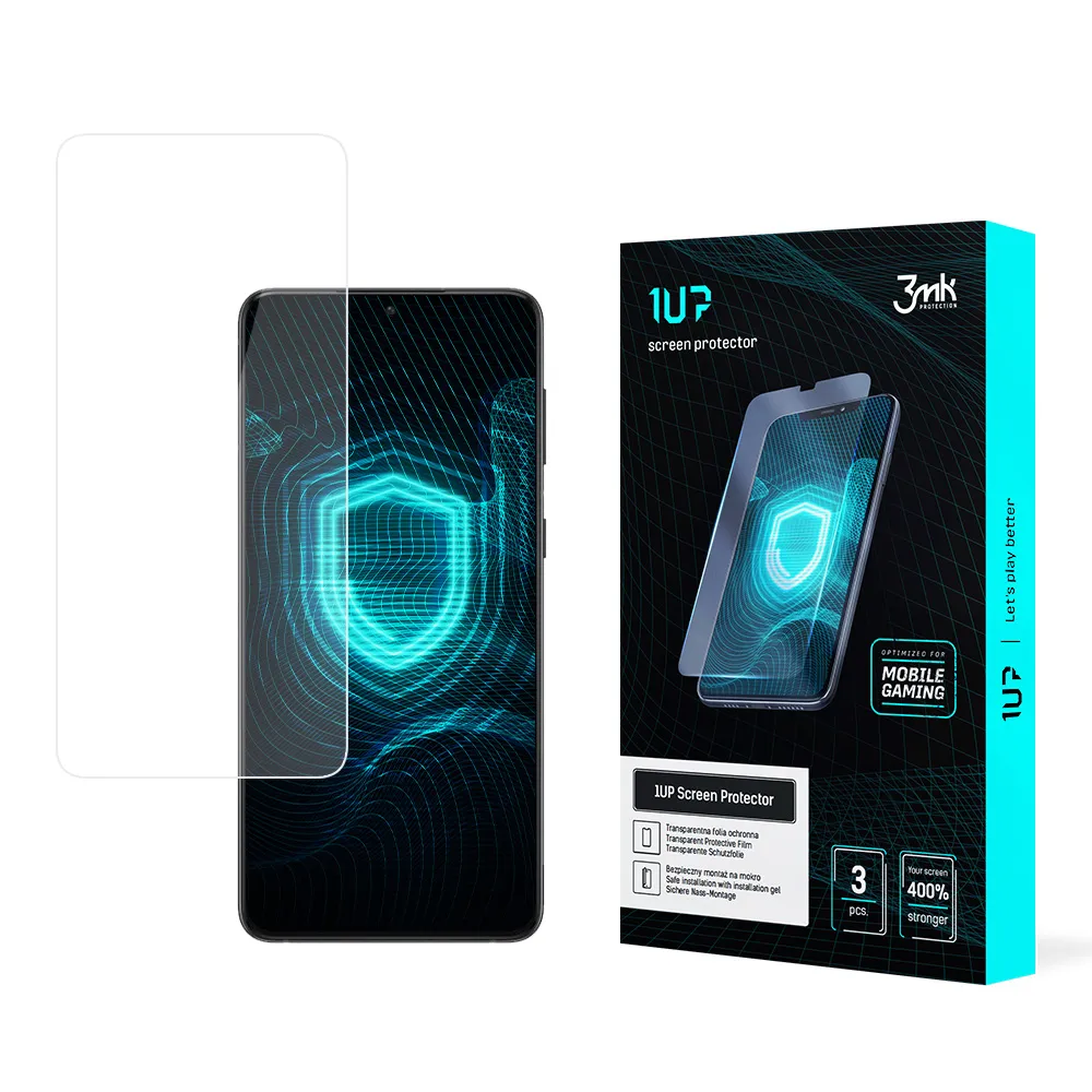 Ochranná fólie na Samsung Galaxy S21 5G - 3mk 1UP ochránce obrazovky (3 kusy)
