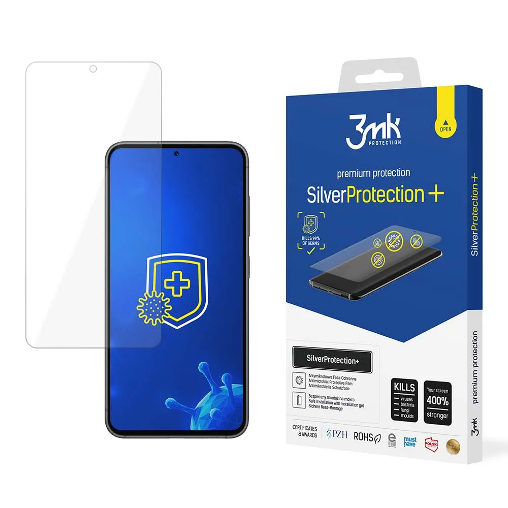 Antinárazová ochranná fólie na Samsung Galaxy S23 5G - 3mk SilverProtection+