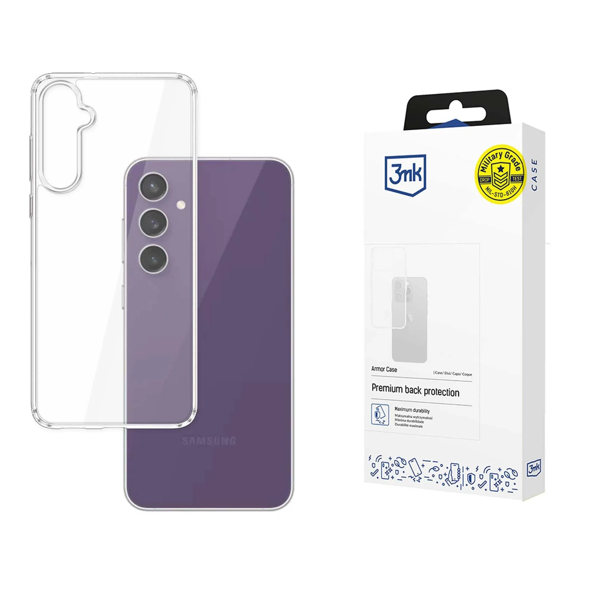 Pancéřové pouzdro na Samsung Galaxy S24 FE - 3mk Armor Case