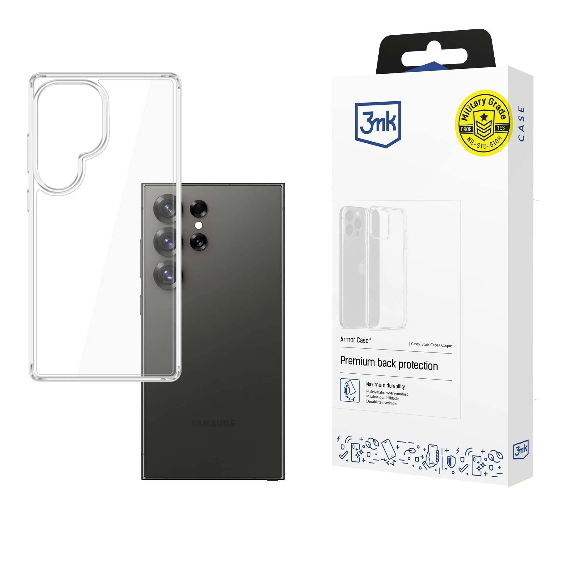 Pancéřové pouzdro na Samsung Galaxy S25 Ultra - 3mk Armor Case