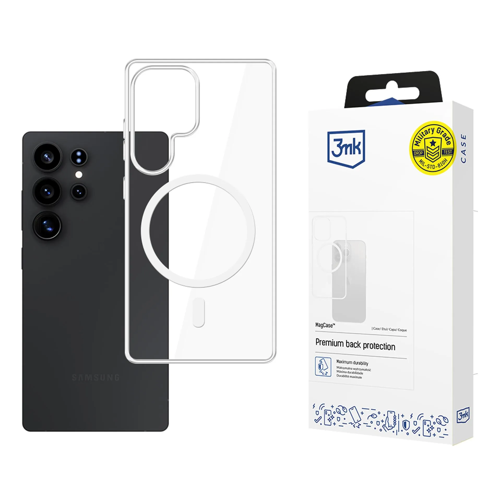 Tvrzené pouzdro na Samsung Galaxy S25 Ultra - 3mk MagCase
