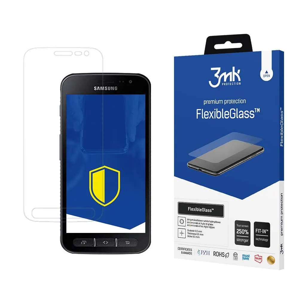Hybridní nerozbitné sklo na Samsung Galaxy Xcover 4 - 3mk FlexibleGlass™