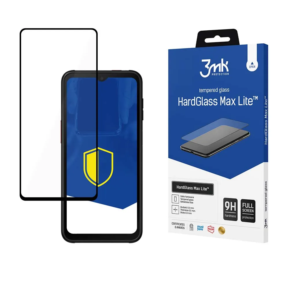 Tvrzené sklo na Samsung Galaxy XCover 6 Pro - 3mk HardGlass Max Lite