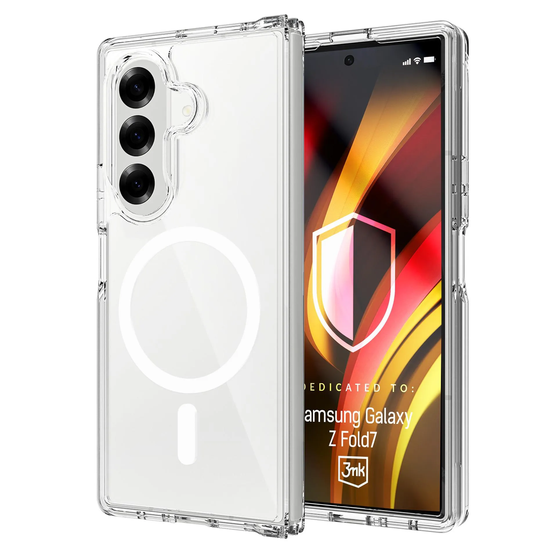 Pancéřové pouzdro na Samsung Galaxy Z Fold 7 - 3mk HARDY® LiqForce MagCase™