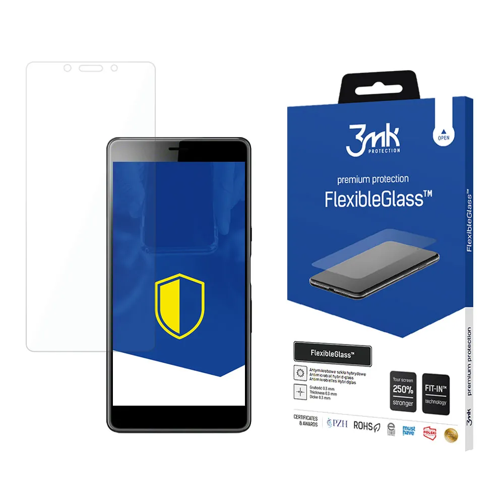 Hybridní nerozbitné sklo na Sony Xperia L3 - 3mk FlexibleGlass™