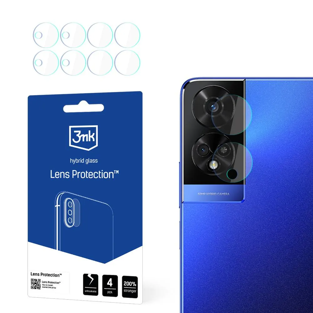 Sklo na objektiv fotoaparátu pro TCL 50 5G - 3mk Lens Protection