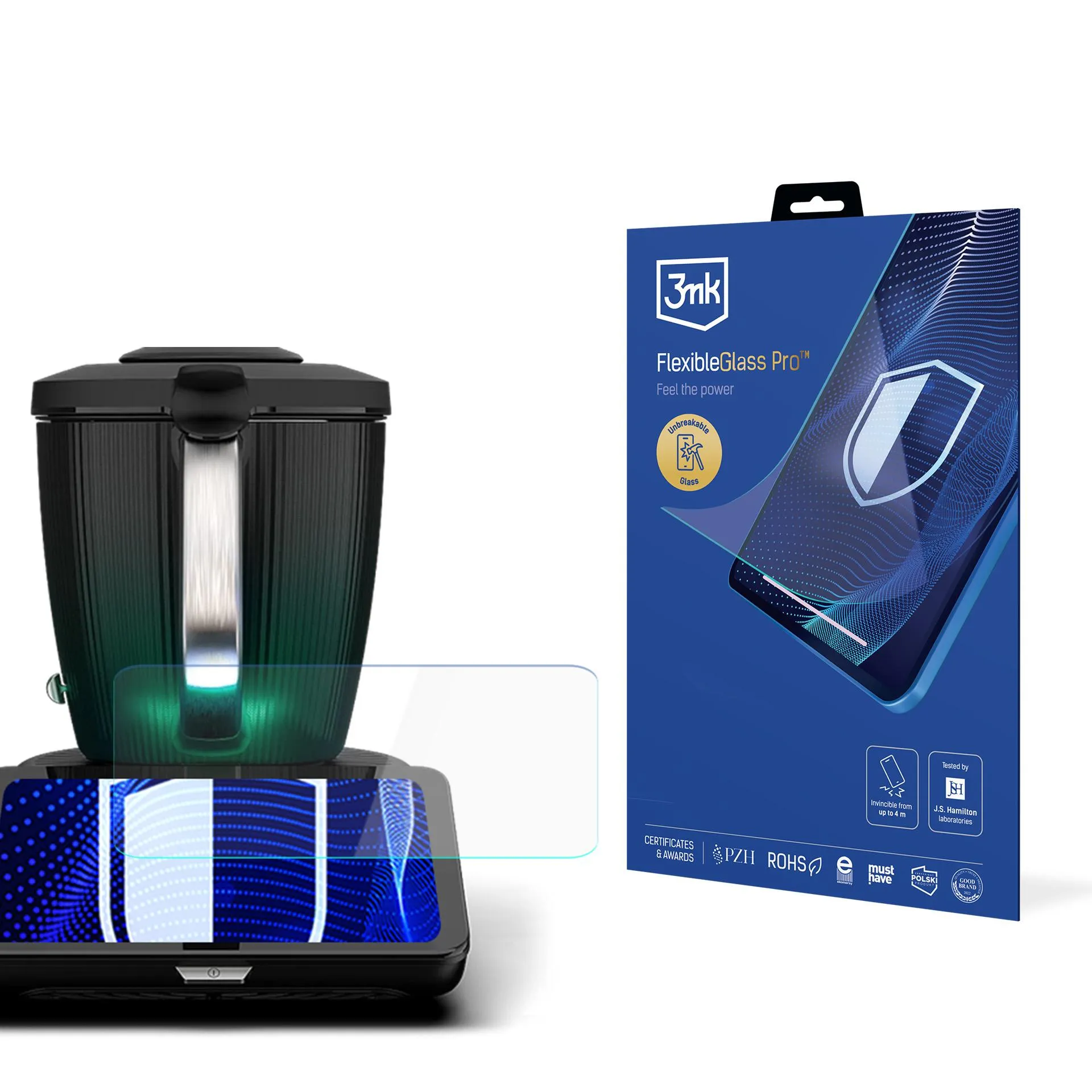 Nedestruktivní sklo pro Thermomix TM7 - 3mk FlexibleGlass Pro