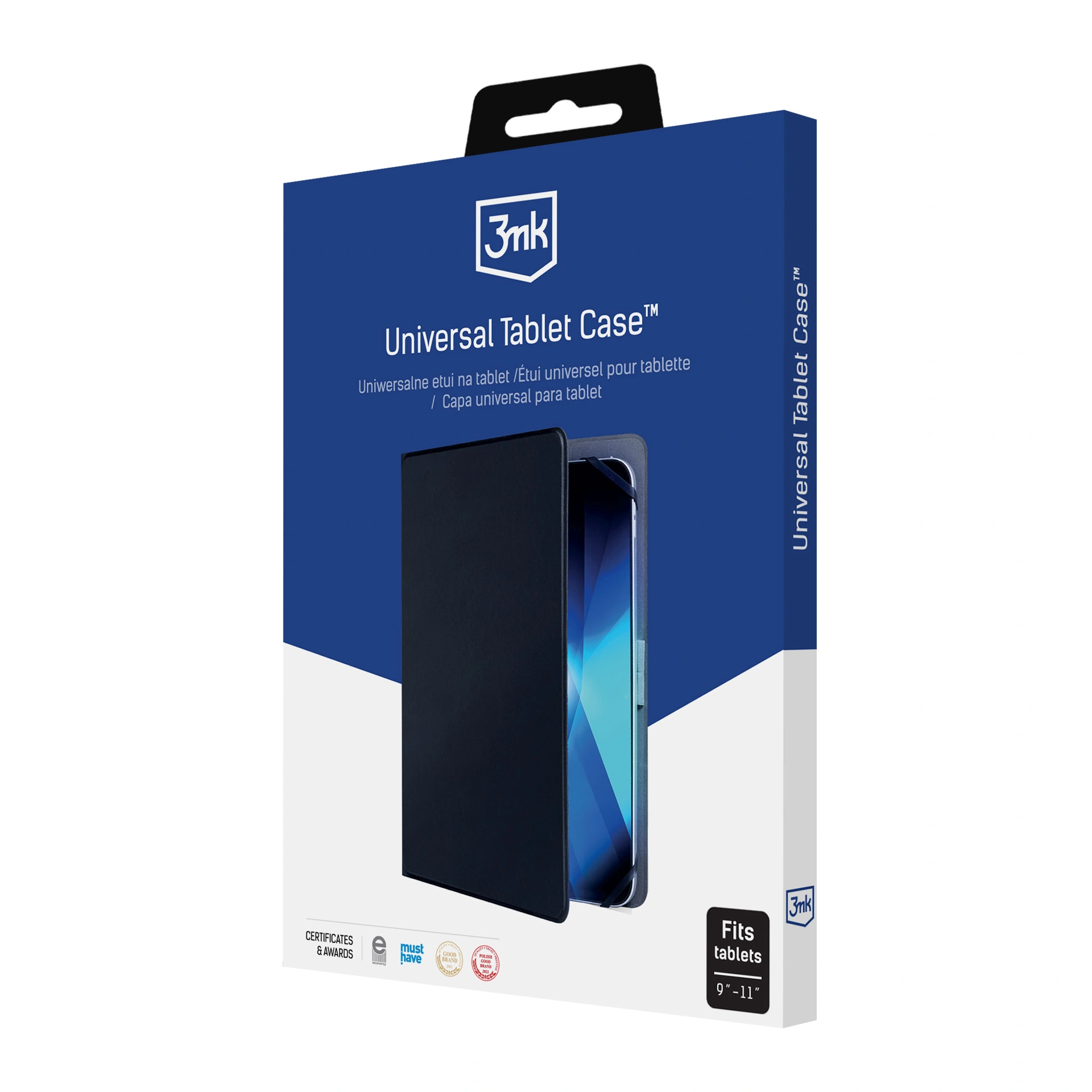 Packshot 3mk Universal Tablet Case™ Černá