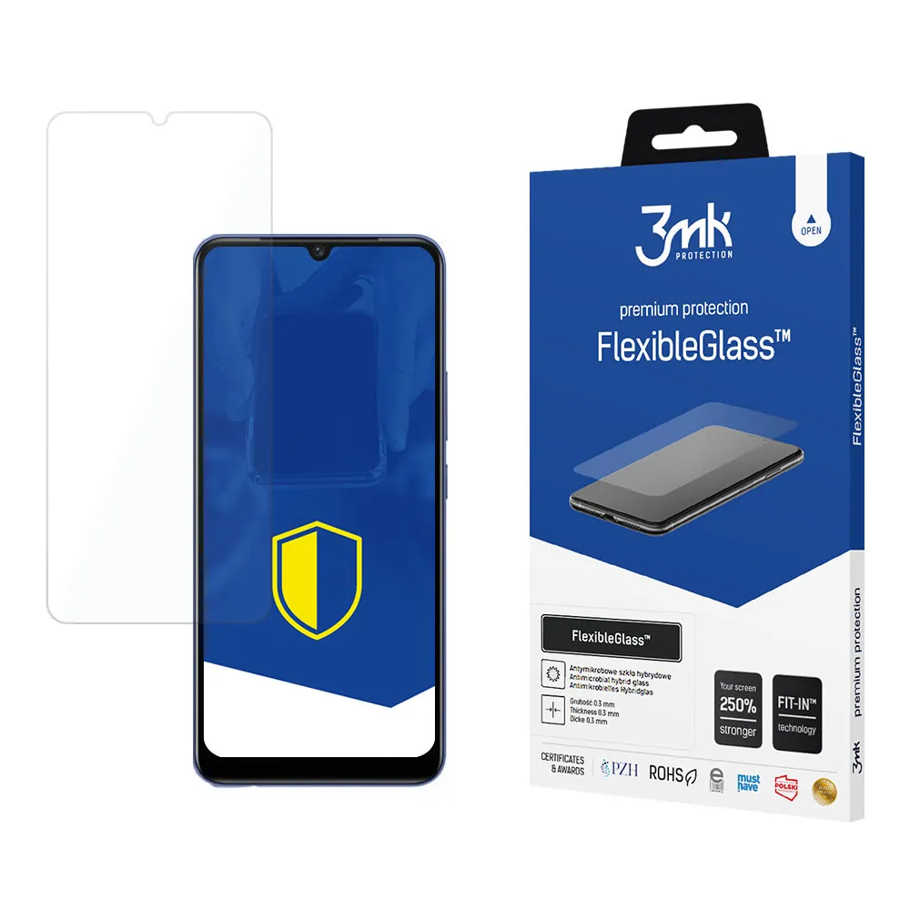 Hybridní nerozbitné sklo na Vivo V21e 5G - 3mk FlexibleGlass™