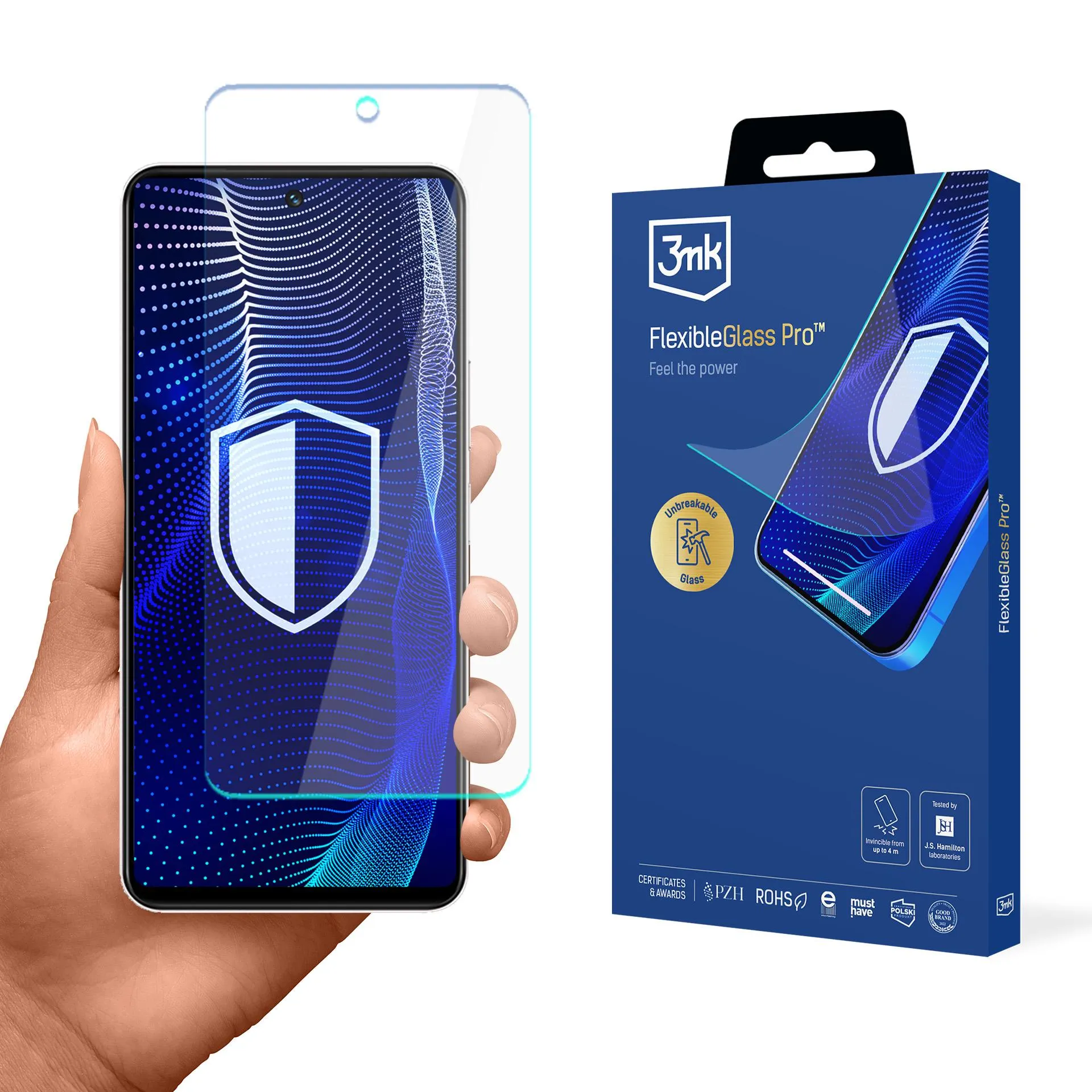 Nerozbitné sklo na Vivo Y19s - 3mk FlexibleGlass Pro