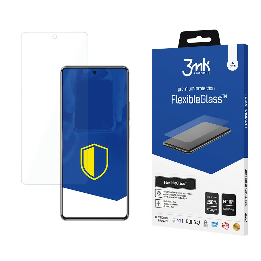 Hybridní nerozbitné sklo na Xiaomi 11T Pro - 3mk FlexibleGlass™