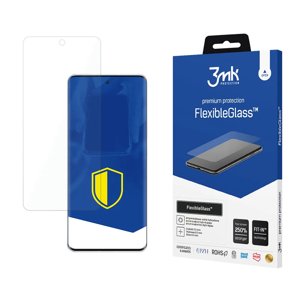 Hybridní nerozbitné sklo na Xiaomi 12 Lite - 3mk FlexibleGlass™