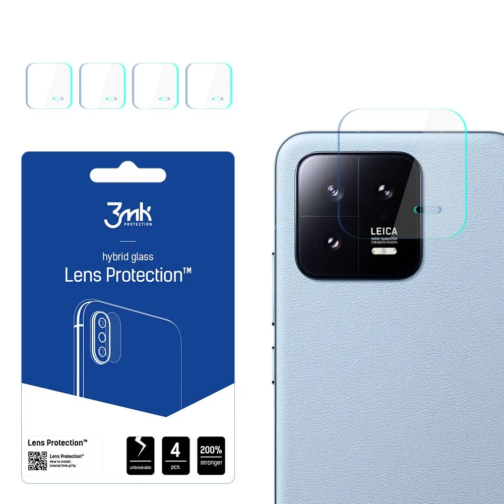 Sklo na objektiv fotoaparátu pro Xiaomi 13 - 3mk Lens Protection