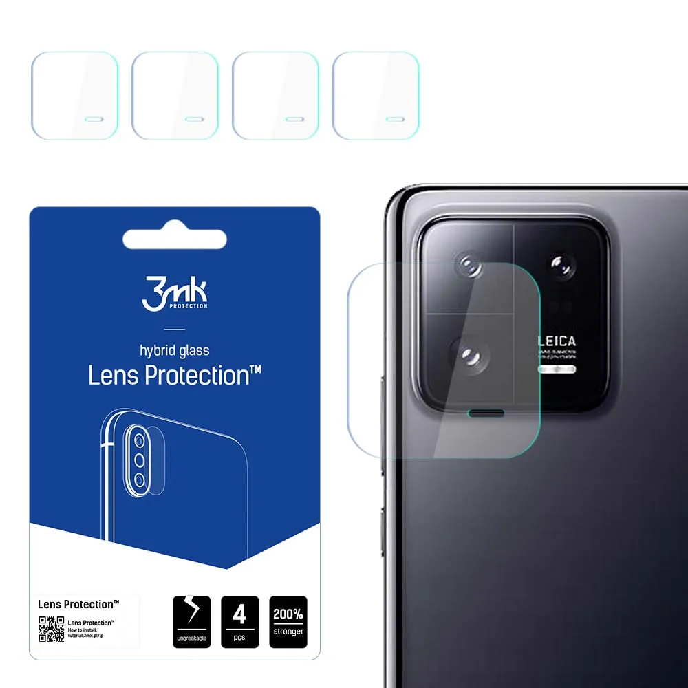 Sklo na objektiv fotoaparátu pro Xiaomi 13 Pro - 3mk Lens Protection