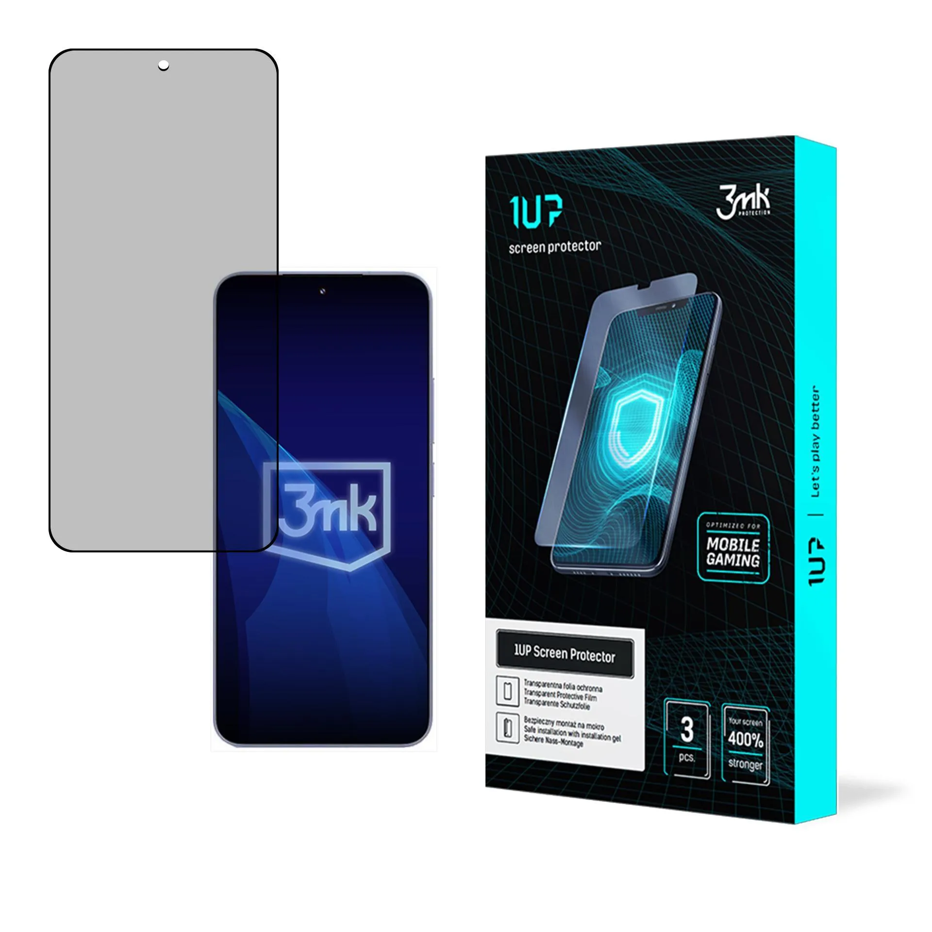 Ochranná fólie na Xiaomi 15 - 3mk 1UP ochránce obrazovky (3 kusy)