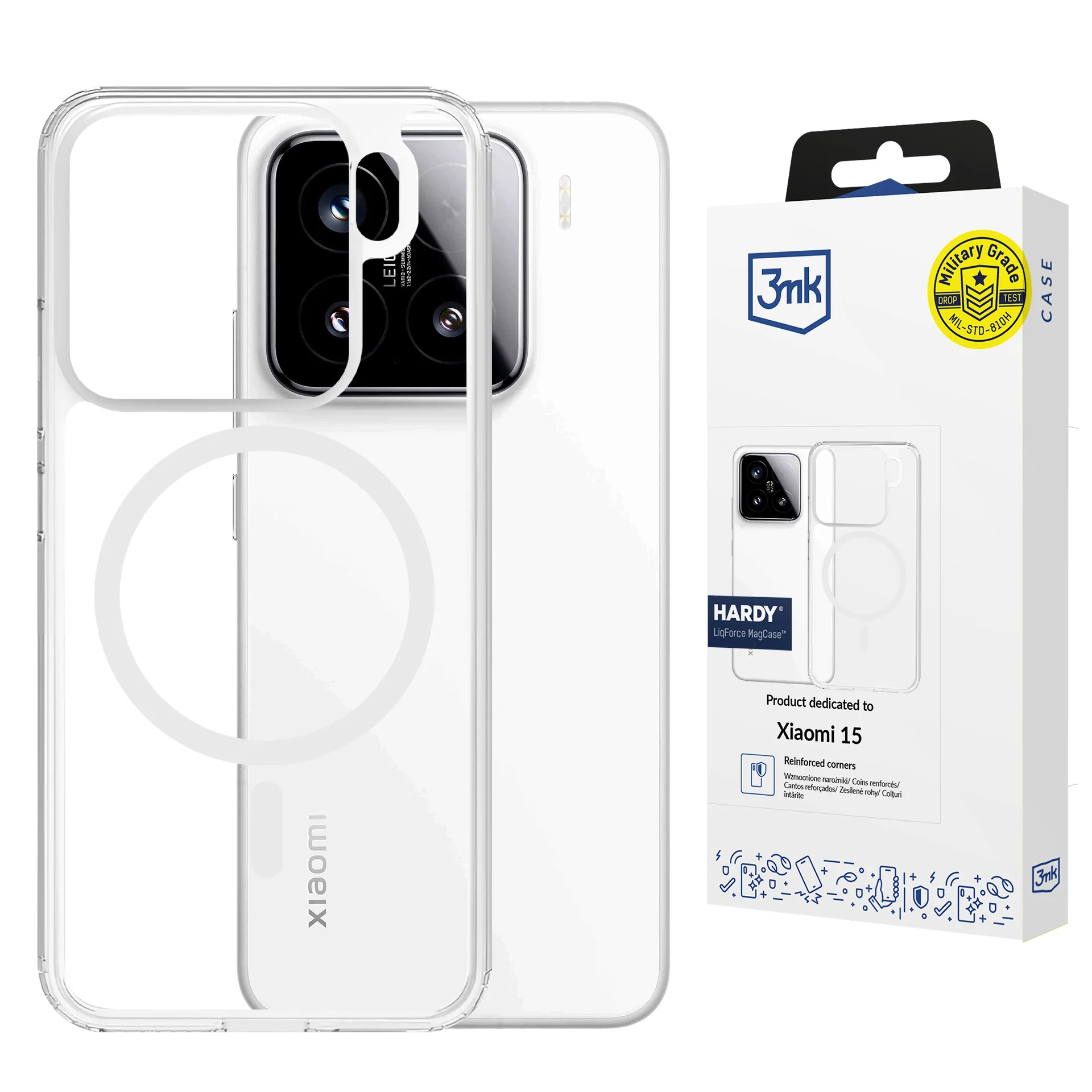 Pancéřové pouzdro na Xiaomi 15 - 3mk HARDY® LiqForce MagCase™