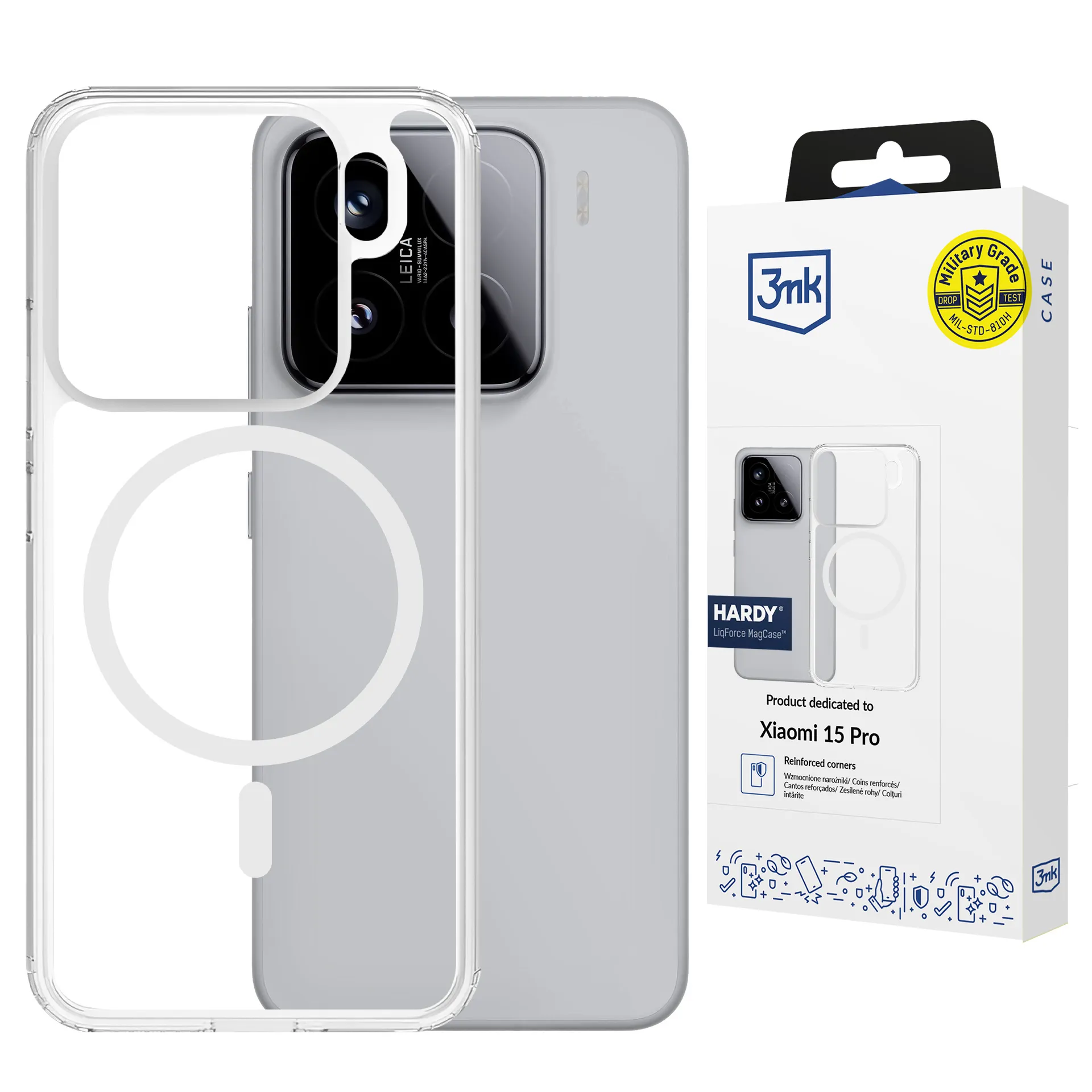 Pancéřové pouzdro na Xiaomi 15 Pro - 3mk HARDY® LiqForce MagCase™