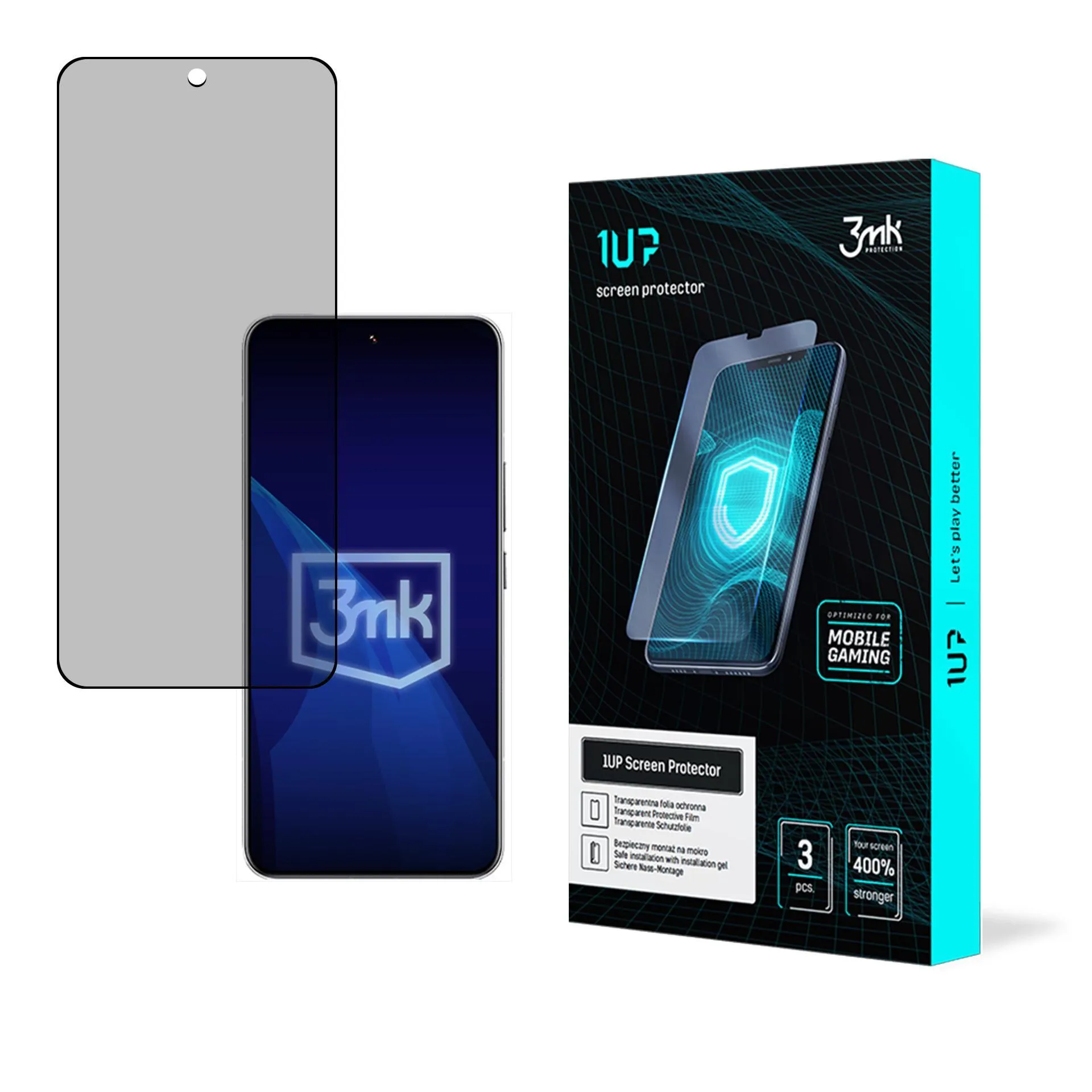 Ochranná fólie na Xiaomi 15 Ultra - 3mk 1UP ochránce obrazovky (3 kusy)