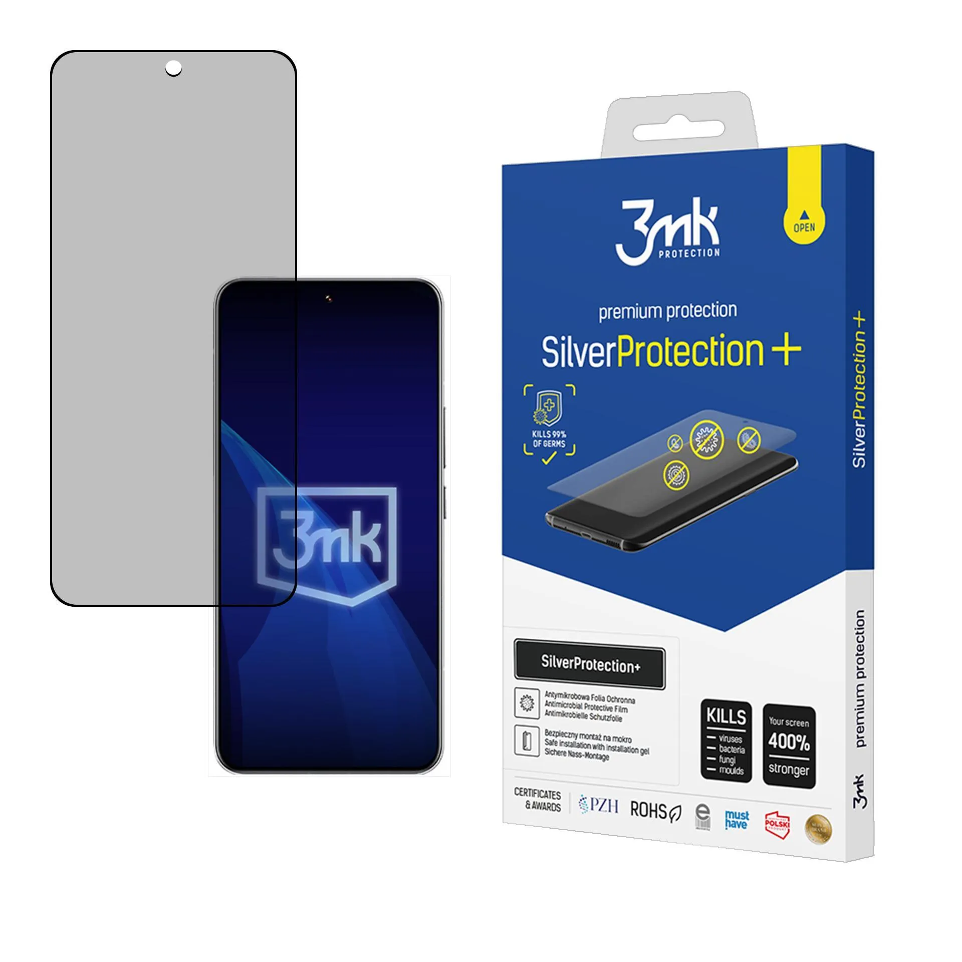 Antinárazová ochranná fólie na Xiaomi 15 Ultra - 3mk SilverProtection+