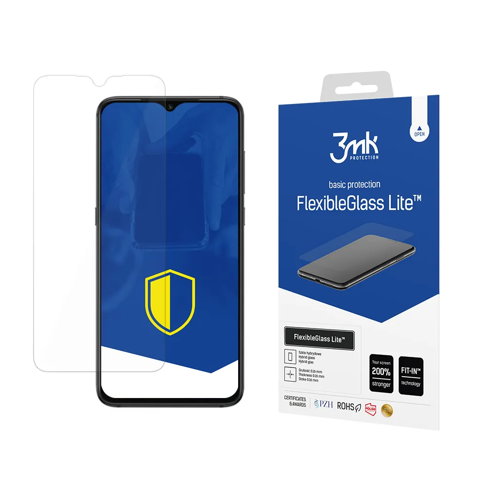 Nerozbitné hybridní sklo na Xiaomi Redmi 9A/9AT - 3mk FlexibleGlass Lite