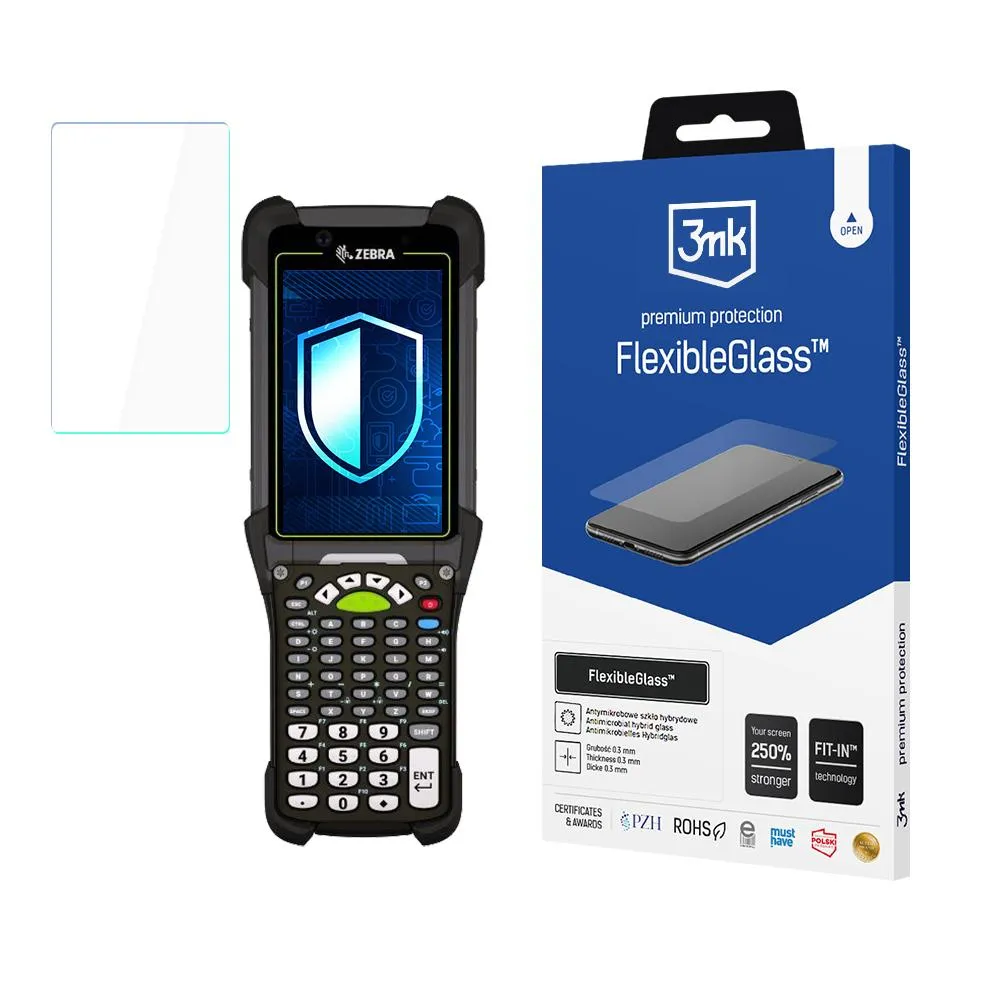 Hybridní nerozbitné sklo na ZEBRA MC92 - 3mk FlexibleGlass™